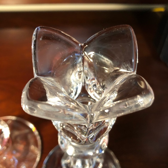 Leaded Glass Candle Holders - Picture 4 of 4